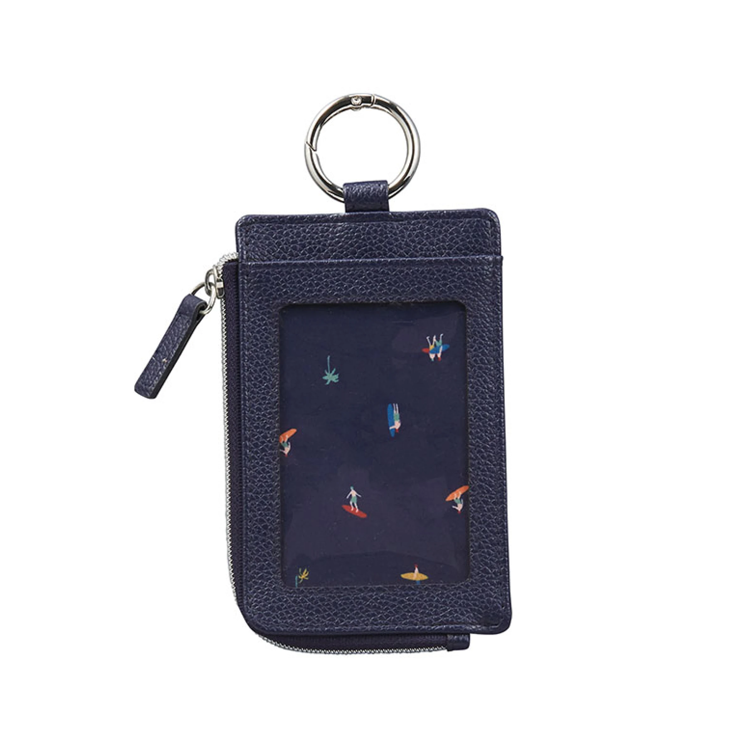 ファスナー付きパスケース ユニセックス