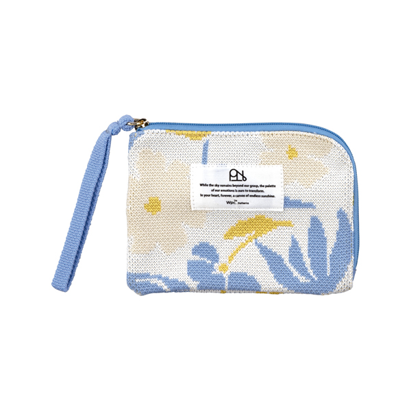 ニットティッシュポーチ