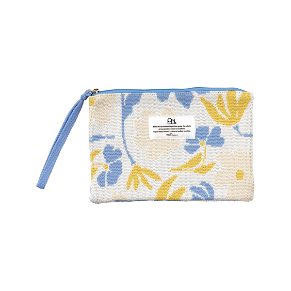 ニットフラットポーチ