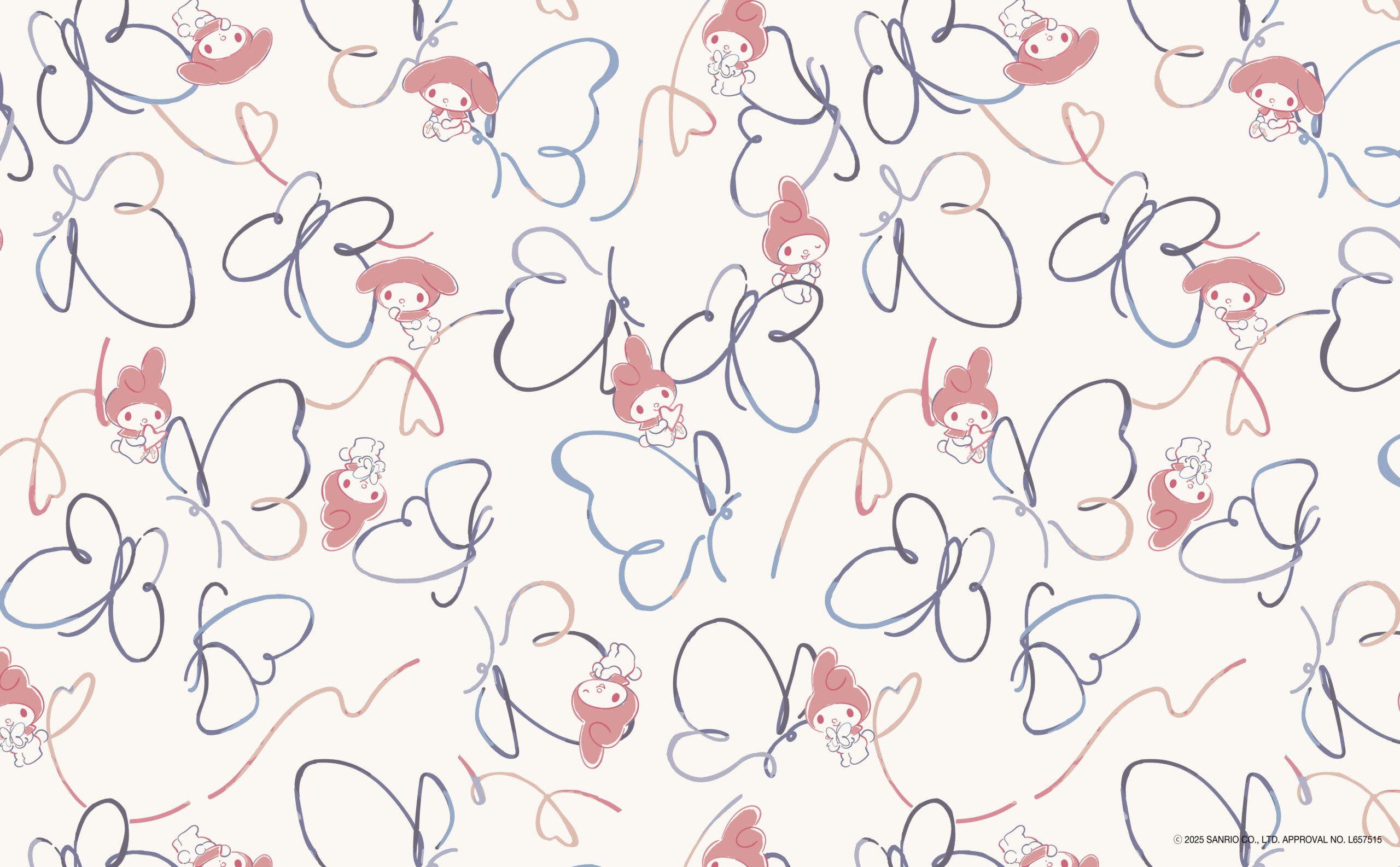 BUTTERFLY RIBBON OFF(マイメロディ)