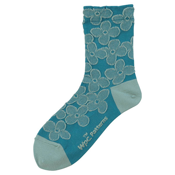 Tabio×Wpc. Patterns フロートクッカロークルーソックス