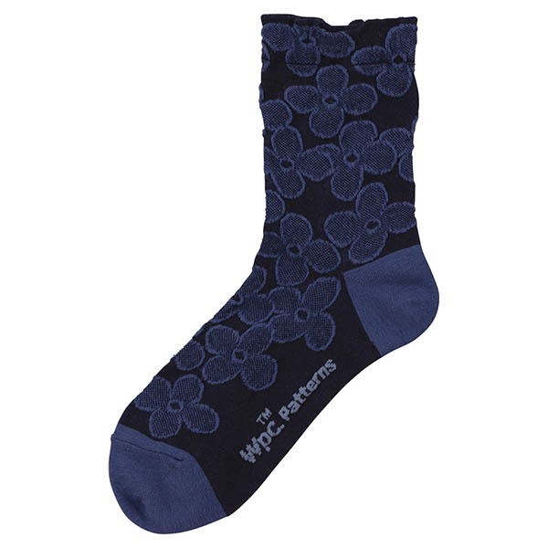 Tabio×Wpc. Patterns フロートクッカロークルーソックス