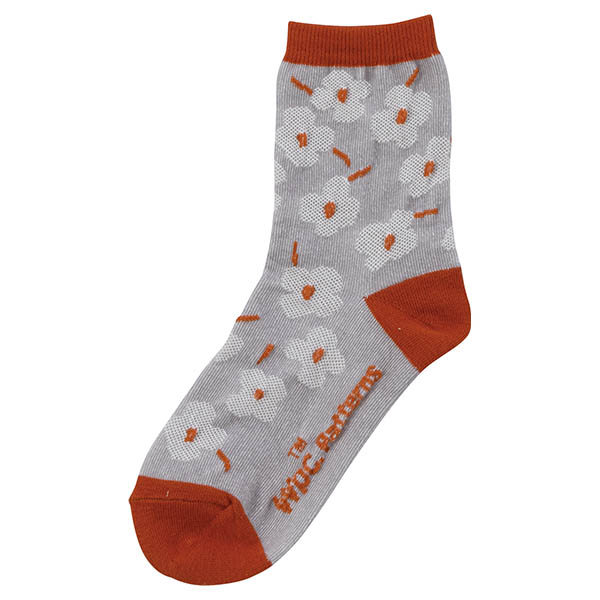 Tabio×Wpc. Patterns フロートメリーフラワーロークルー