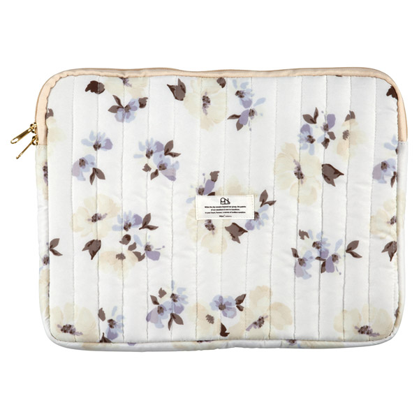 はっ水キルティングPCポーチ L